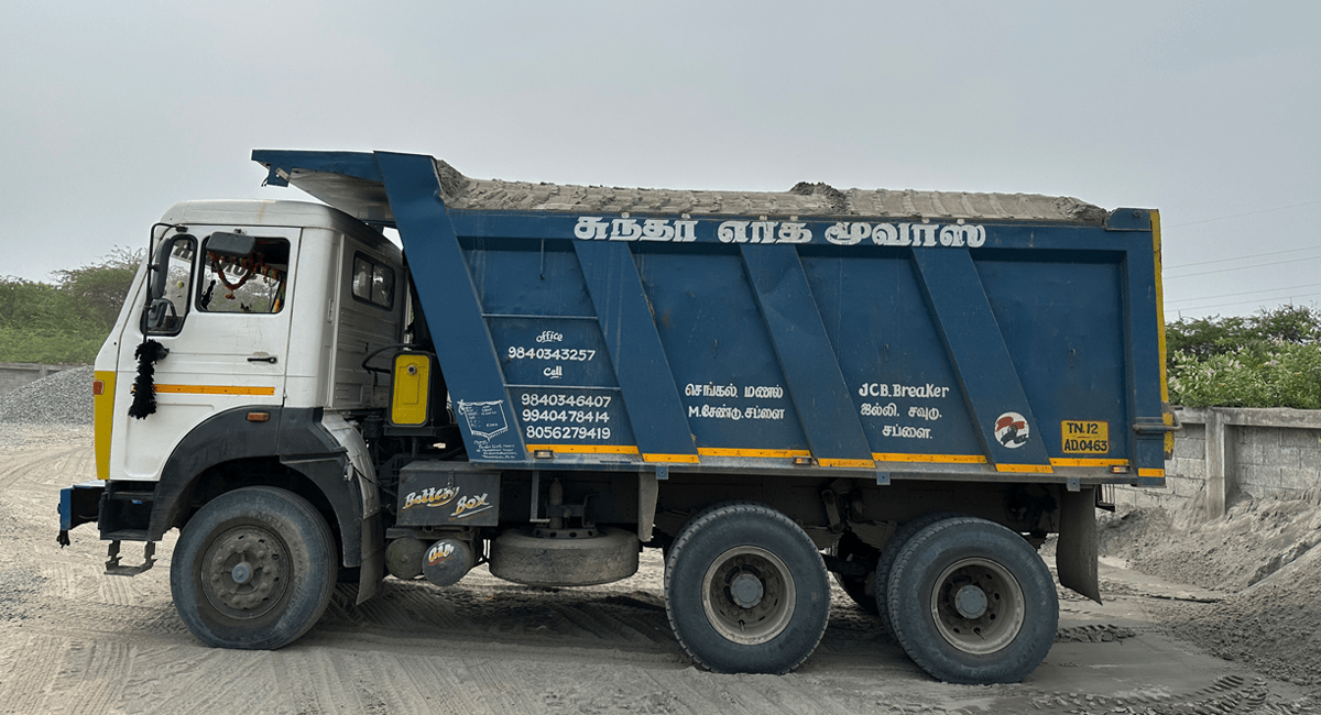 Blue Metals Transport and Earth Movers in Chennai